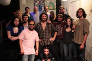 Turrtle and The Janks along with the live studio audience. Photo Credit: Denim Dan