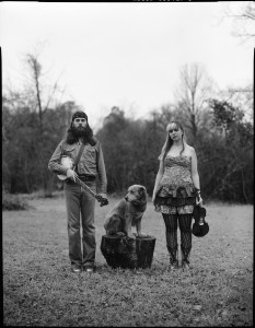 Loves It (L-R): Vaughn Walters, Boxie, Jenny Parrott. Photo Credit: Laura Partain.