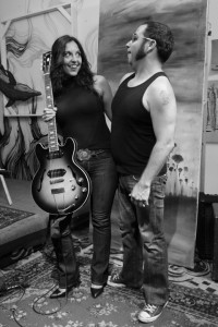 (L-R) Jenni Alpert and Turrtle (Photo Credit: Denim Dan)