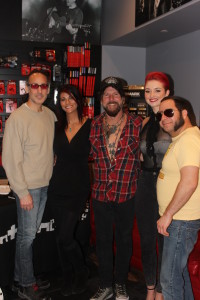 (PicturedL-R) Jonathan Mover, Max, Tracii Guns, Lara and Turrtle 